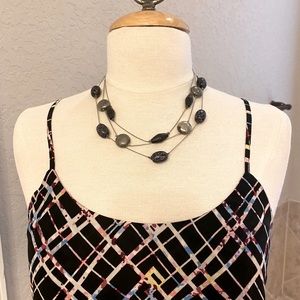 Multi Layer Beaded Necklace